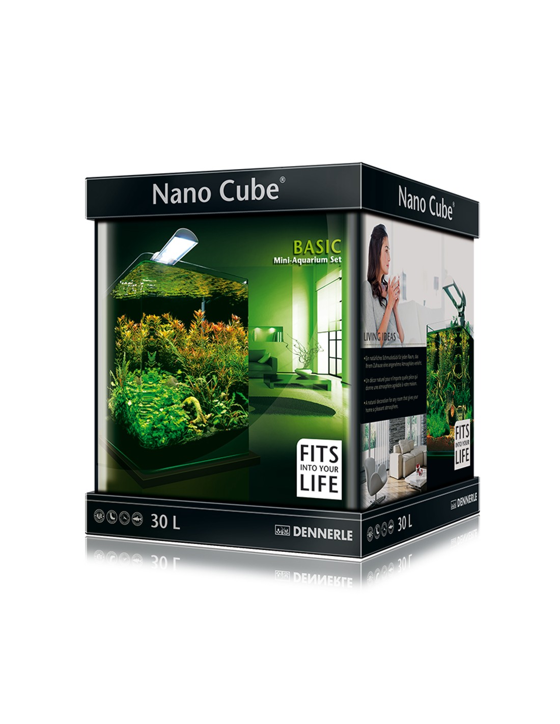 Аквариум куб 30. Nano Cube аквариум Dennerle. Нано-аквариум Dennerle NANOCUBE 30л. Dennerle Nano Cube Basic Style led m, 30л. Аквариум Dennerle Nano Cube на 30 л.